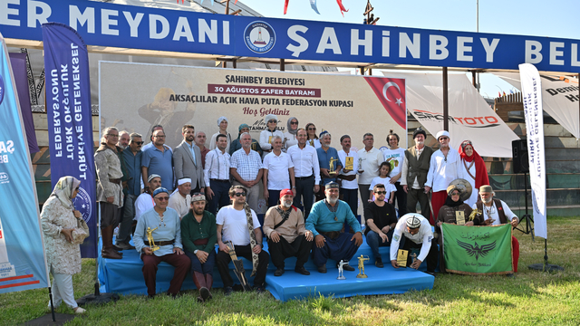 Gaziantep'te düzenlenen Aksaçlılar Açık Hava Puta Federasyon Kupası tamamlandı