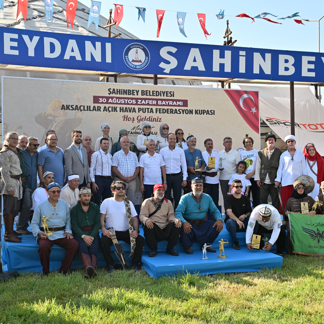 Gaziantep'te düzenlenen Aksaçlılar Açık Hava Puta Federasyon Kupası tamamla...