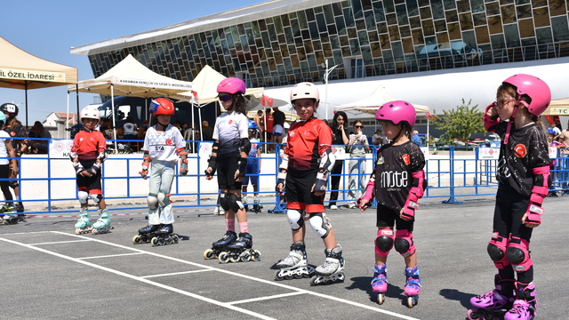 Tekerlekli Paten Türkiye Şampiyonası Finali, Karaman'da sona erdi