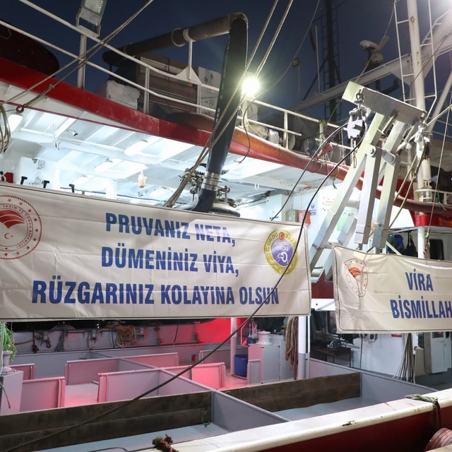 Ordulu balıkçılar dualarla mavi sulara uğurlandı