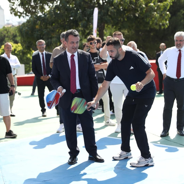 Samsun'da pickleball etkinliği düzenlendi