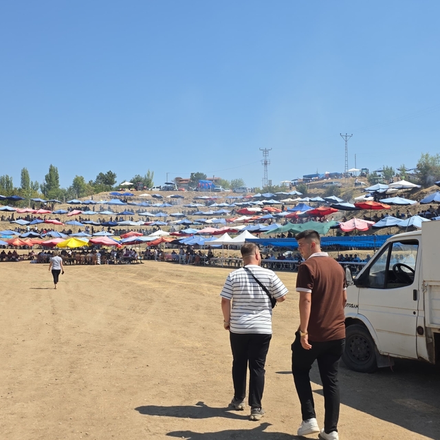 Çorum'da Gökgözler köyü 8. Keşkek Şenliği yapıldı