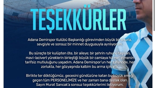 Başkan Durak, istifa etti