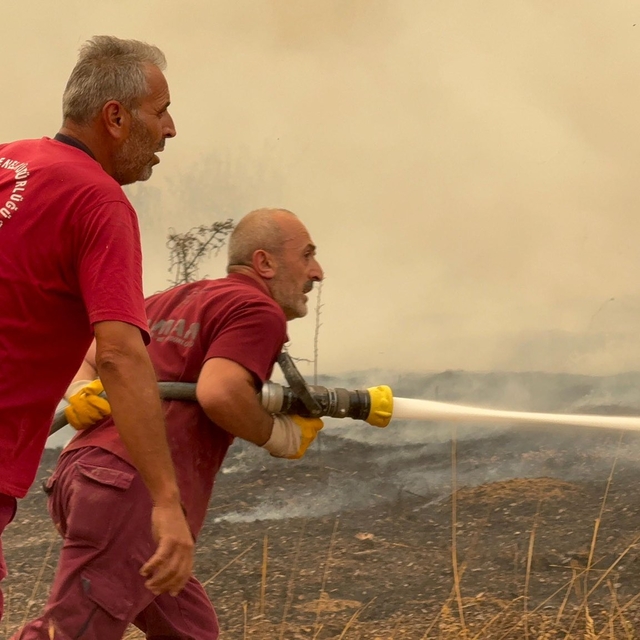 Karabük'te orman yangını 2'nci gününde