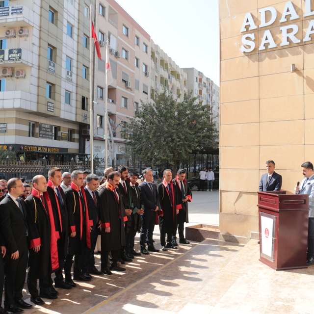 Cizre'de adli yıl açılışı törenle yapıldı
