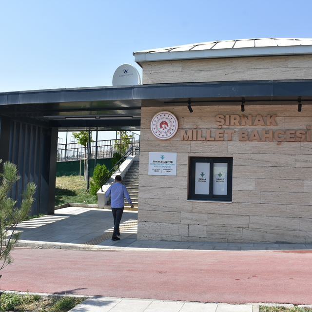 "Millet Bahçesi" Şırnaklıların uğrak noktası oldu