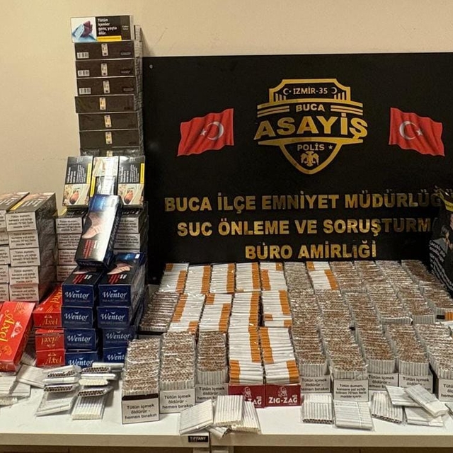 Buca'da kaçakçılık operasyonunda 1 şüpheli yakalandı