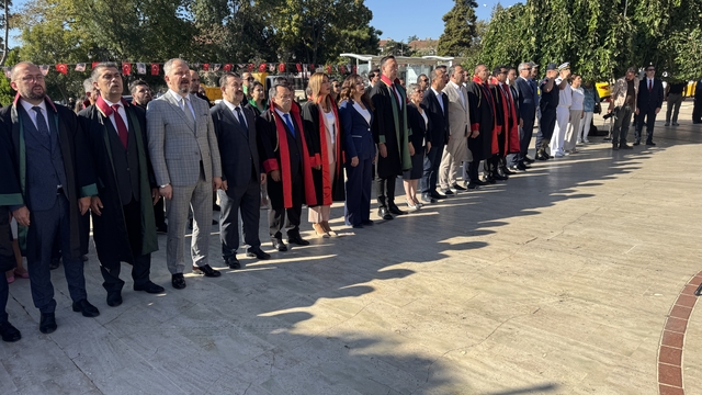 Trakya'da adli yıl açılışı dolayısıyla törenler düzenlendi