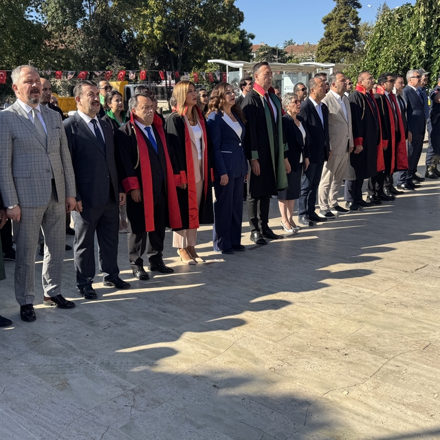 Trakya'da adli yıl açılışı dolayısıyla törenler düzenlendi