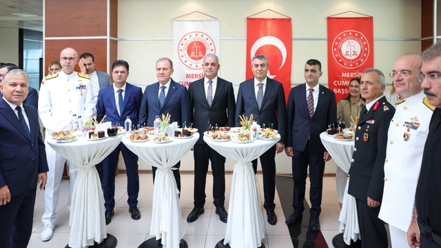 Mersin'de adli yıl açılışı için tören düzenlendi