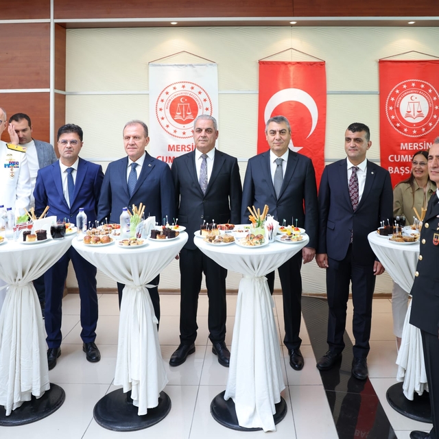 Mersin'de adli yıl açılışı için tören düzenlendi