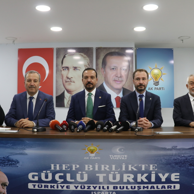 AK Parti Genel Başkan Yardımcısı Zorlu, Isparta'da "Türkiye Yüzyılı Buluşma...