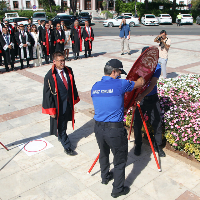 Antalya, Muğla, Isparta ve Burdur'da yeni adli yıl dolayısıyla törenler düz...