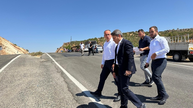 Gaziantep'te Araban-Besni karayolunun kalan kısmı için çalışma başladı