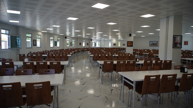 Trakya Üniversitesinde yapımı tamamlanan 1000 kişilik yemekhane hizmete girdi