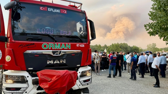 Karabük'te orman yangını 2'nci gününde (3)