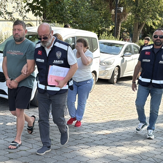 Samsun'da ziynet eşyası ile 100 bin lira çalan 2 zanlı yakalandı