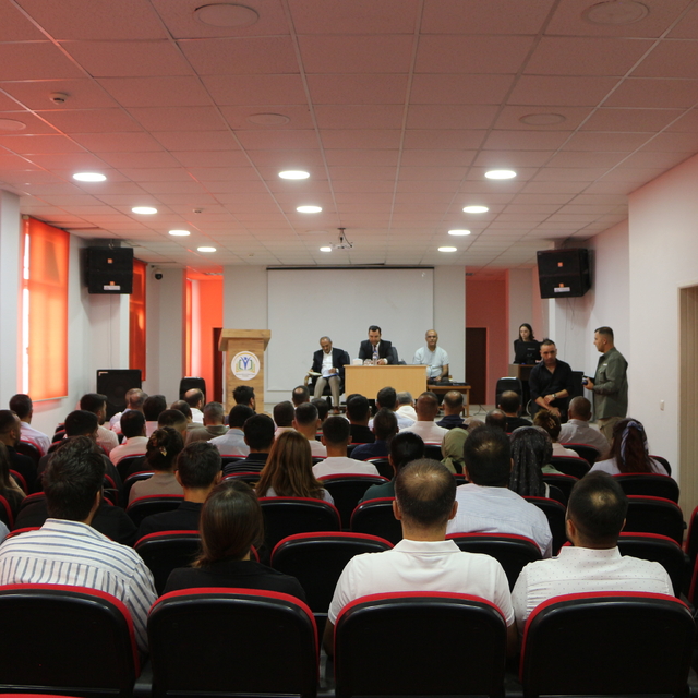 Karlıova'da yeni eğitim yılına hazırlık toplantısı yapıldı