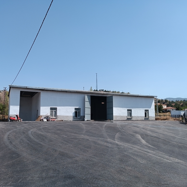 Uğurludağ'da tohum eleme tesisinin inşası tamamlandı