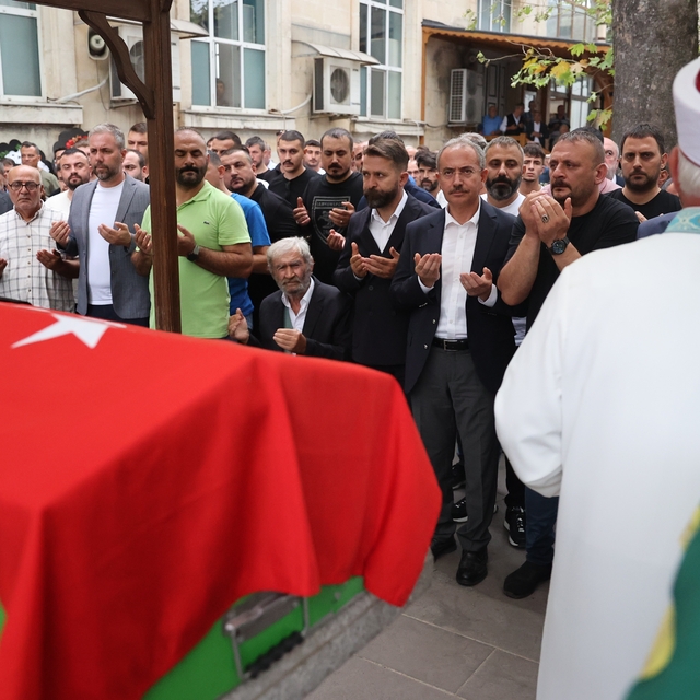 Giresun'daki silahlı kavgada ölen Samsunspor taraftarının cenazesi memleket...