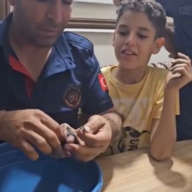 Mardin'de çocuğun parmağı sıkıştığı vida pulundan çıkartıldı