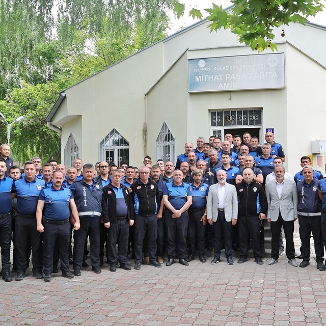 Kocasinan Belediye Başkanı Çolakbayrakdar, Zabıta Haftası'nı kutladı