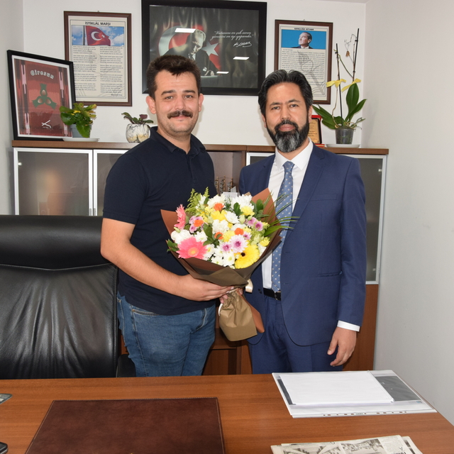 Espiye Müftüsü Gülbe'den ilçedeki idarecilere ziyaret