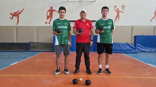 Alaçam Bocce Takımı, Avrupa Çim Topu Şampiyonası'nda Türkiye'yi temsil edecek
