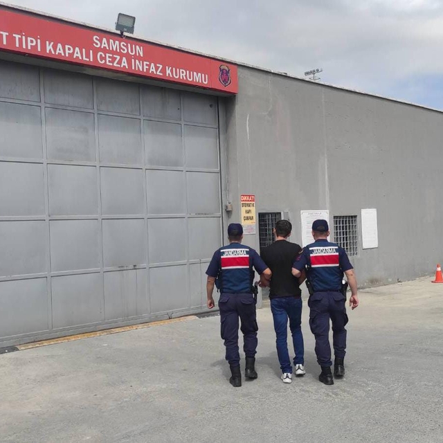 Samsun'da firari hükümlü yakalandı
