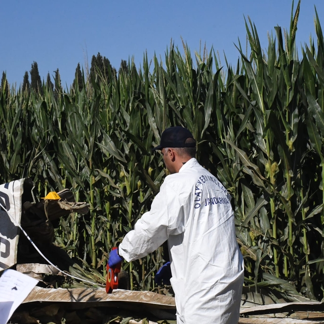 GÜNCELLEME - İzmir'de eğitim uçağı düştü, pilot hayatını kaybetti