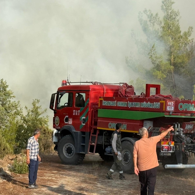 Kastamonu'daki orman yangınları 3'üncü gününde