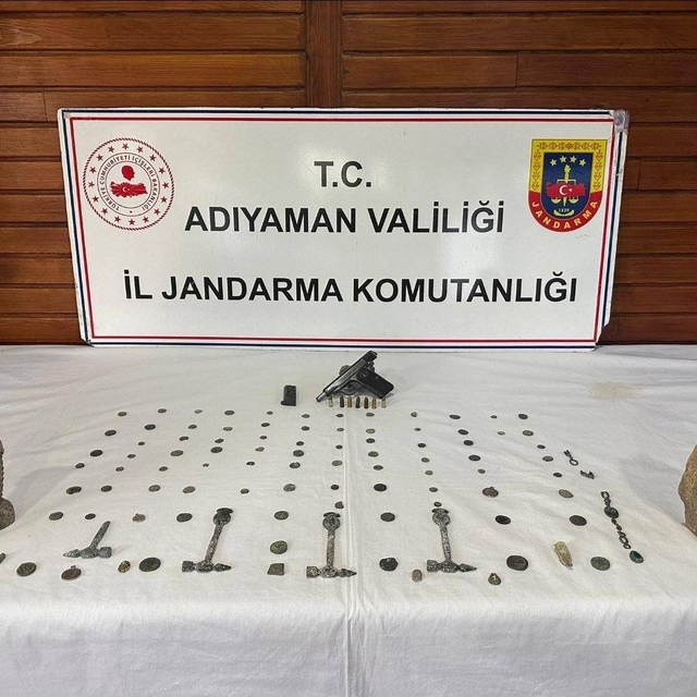 Adıyaman'da tarihi eser operasyonu: 4 gözaltı