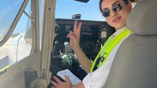 Eğitim uçağı mısır tarlasına düştü; öğrenci pilot Berfu hayatını kaybetti