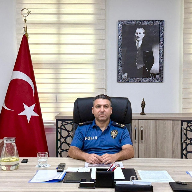 Belen İlçe Emniyet Müdürü Volkan Türkmenoğlu göreve başladı