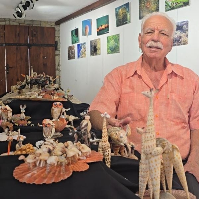 Datça'da "Deniz Kabukları ve Su Altı Fotoğrafları" sergisi açıldı