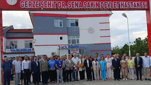 Gerze'de trafik kazasında hayatını kaybeden doktor Sena Sakin'in ismi hastaneye verildi