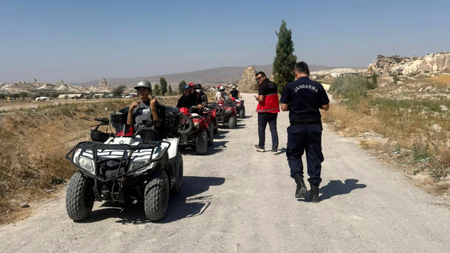 Kapadokya Alan Başkanlığından izinsiz faaliyet yürüten aktivite firmalarına denetim