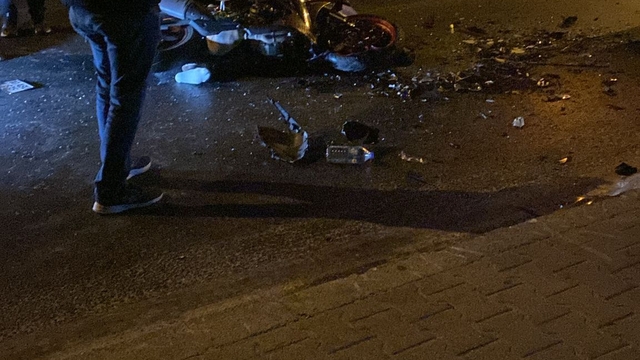Antalya'da minibüsle çarpışan motosikletin sürücüsü öldü
