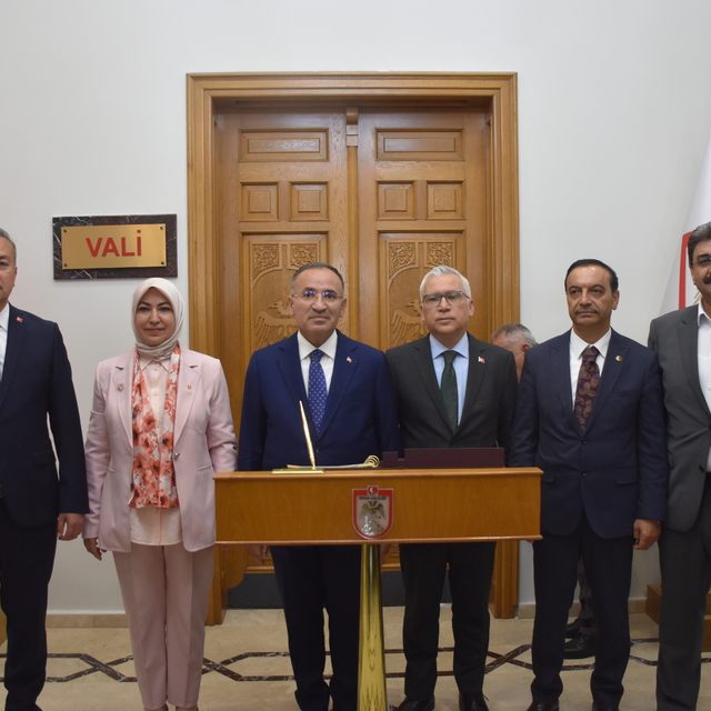 TBMM Başkanvekili Bekir Bozdağ, Sivas'ta