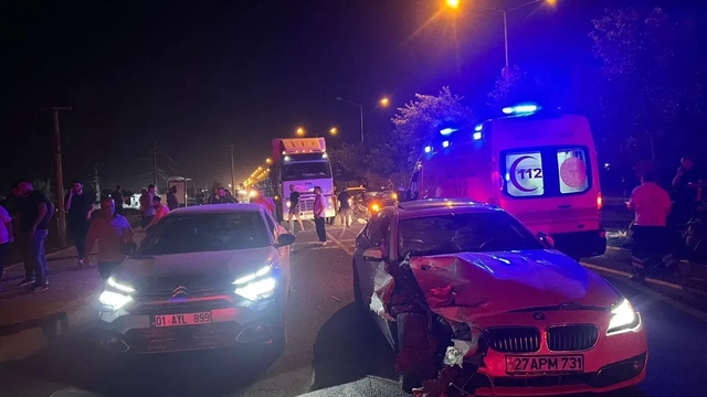 Mardin'de zincirleme kaza: 9 yaralı