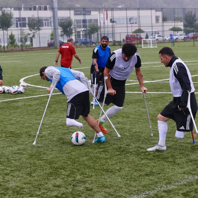 Ampute Milli Futbol Takımı'nın hedefi, 2026 Dünya Kupası'na seribaşı gitmek
