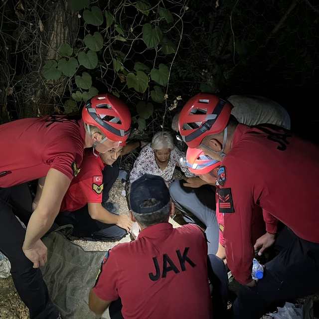 Aydın'da kaybolan yaşlı kadın mahallede beslediği köpek sayesinde bulundu