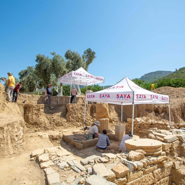 Antik dünyanın bilgelik merkezi gün yüzüne çıkıyor