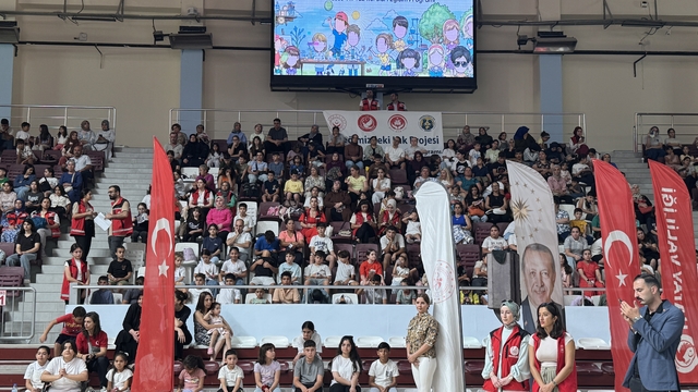 Hatay'da "Yüreğimizdeki Işık Projesi"nin yaz kurslarına yaklaşık 4 bin çocuk katıldı