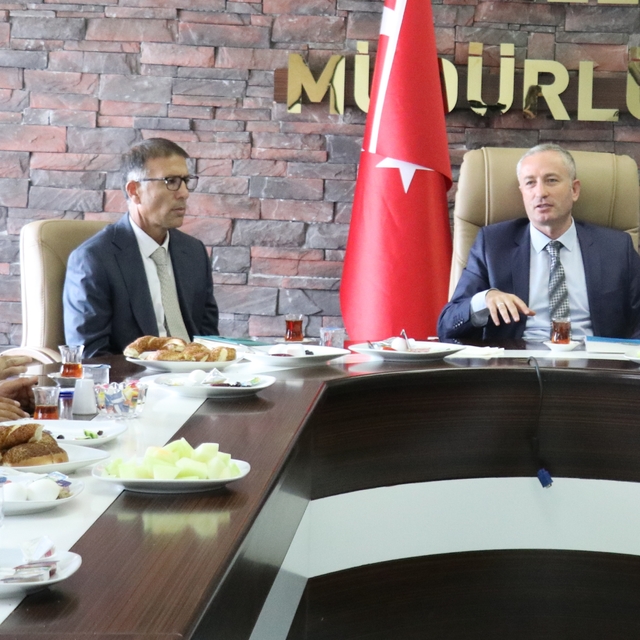Ağrı İl Milli Eğitim Müdürü Kökrek, basın mensuplarıyla bir araya geldi