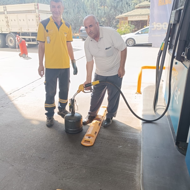 Batman'da akaryakıt istasyonlarında denetim yapıldı