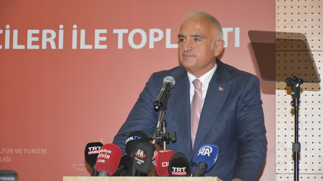 Kültür ve Turizm Bakanı Ersoy, Artvin'de konuştu: