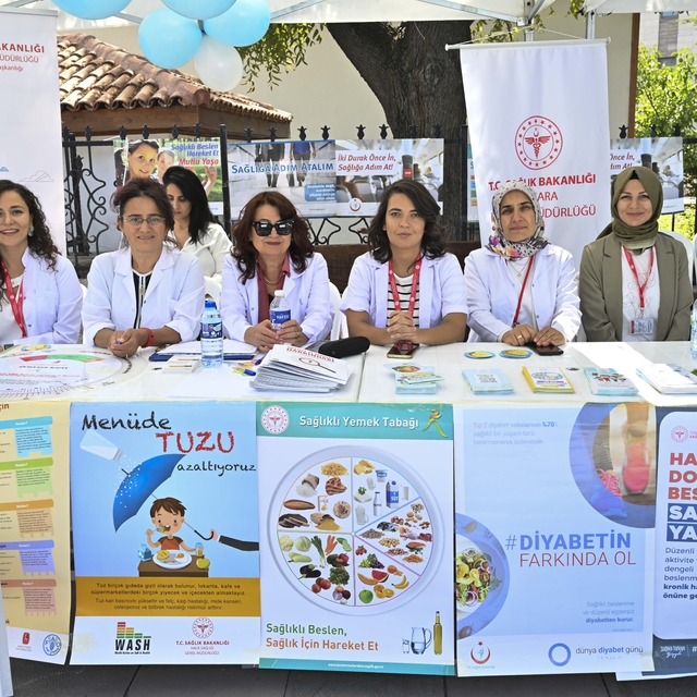 Başkentte Halk Sağlığı Haftası kapsamında "Sağlık Sokağı" açıldı
