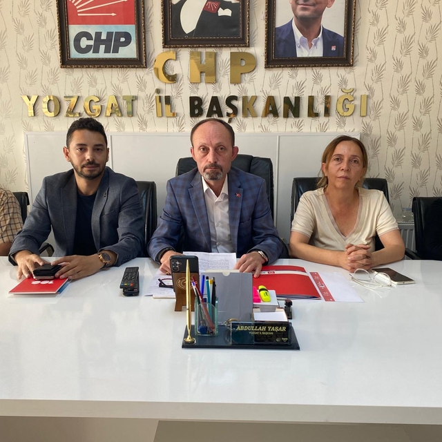 Yozgat'ta CHP'nin kuruluş yıl dönümü kutlandı