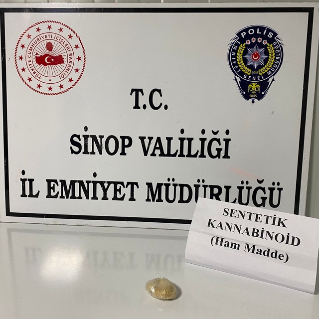 Sinop'ta uyuşturucu operasyonunda 3 kişi tutuklandı